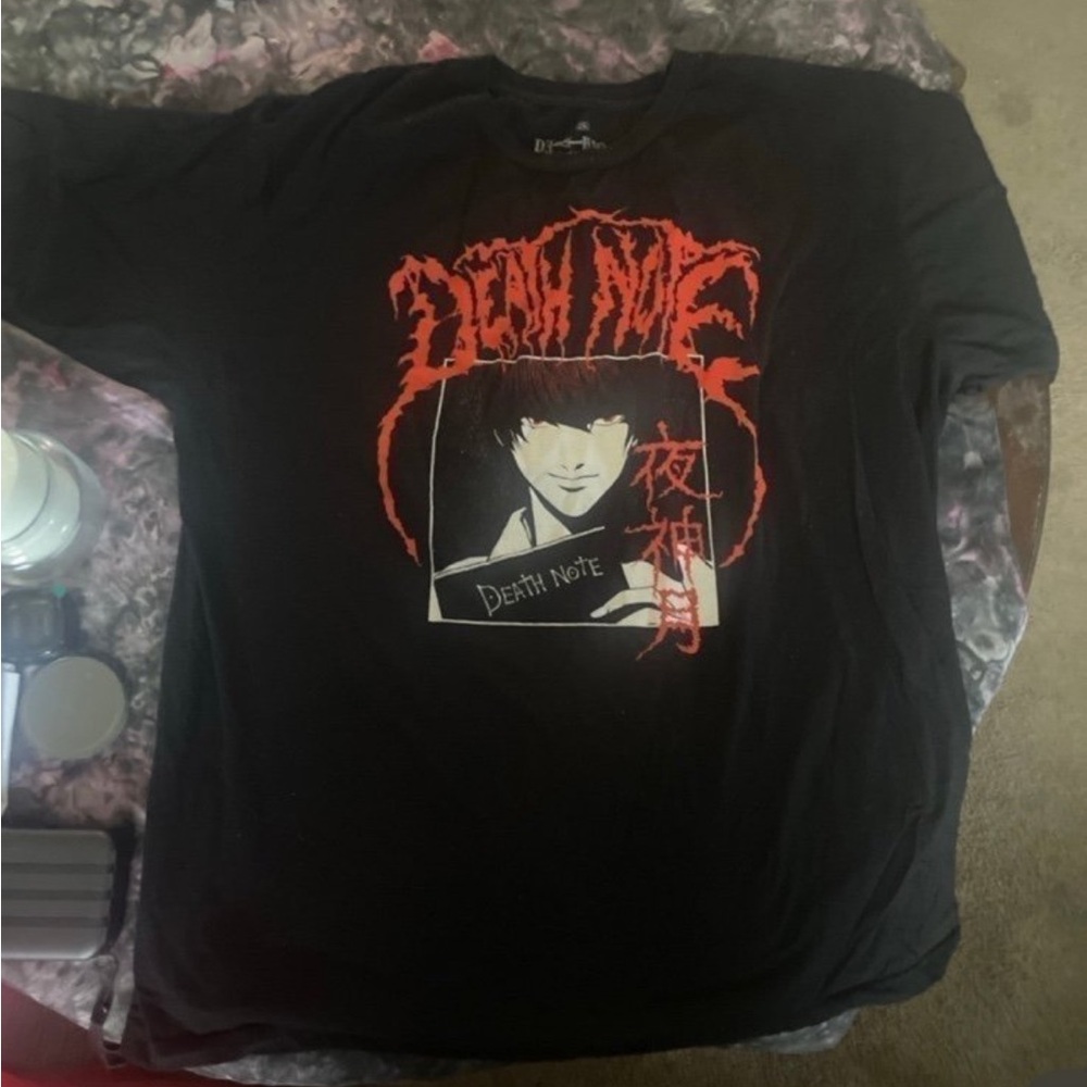 Death Note Light Metal T-Shirt (ReAd DeSc)